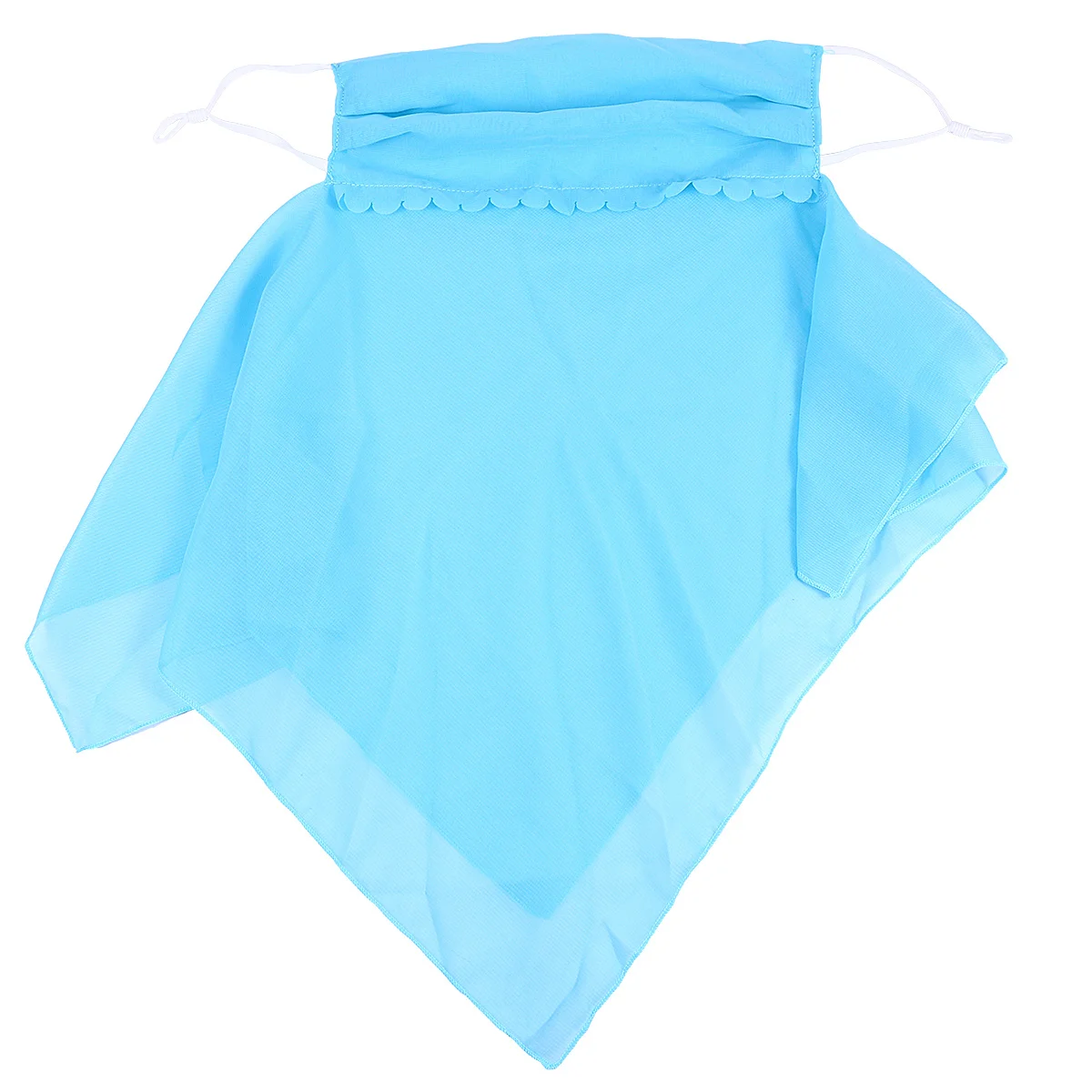 Дышащая солнцезащитная маска для шеи, вуаль для лица, гладкая, приятная для кожи, легкий летний шарф, уличная защита для шеи