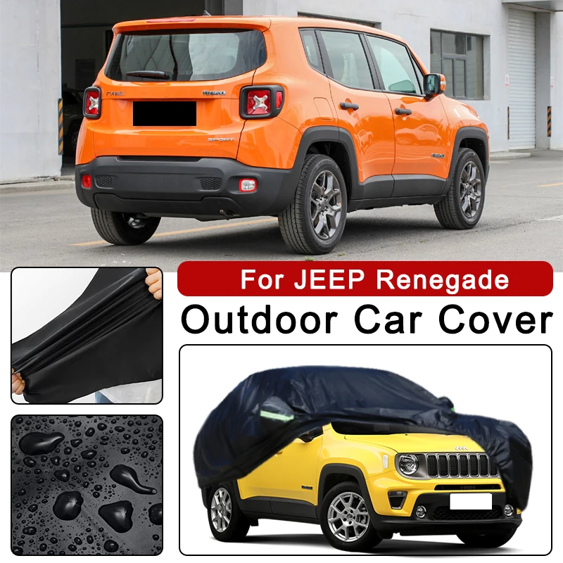 

Car Cover for JEEP Renegade - Outdoor Full Protection, Waterproof Dustproof Heat-Resistant, All-Season Use Exterior Accessories