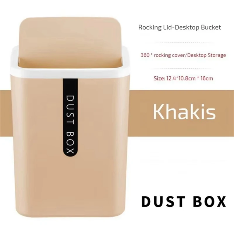 

Small Waste Bin Desktop Garbage Basket Home Table Office SuppliesHOTHOT