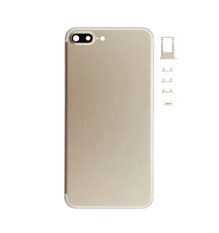 Full Housing Cover For iPhone 7 7G 7 8G 8 Plus Back Battery Cover Middle Classic Frame Full Back Cover Rear Back Housing Door