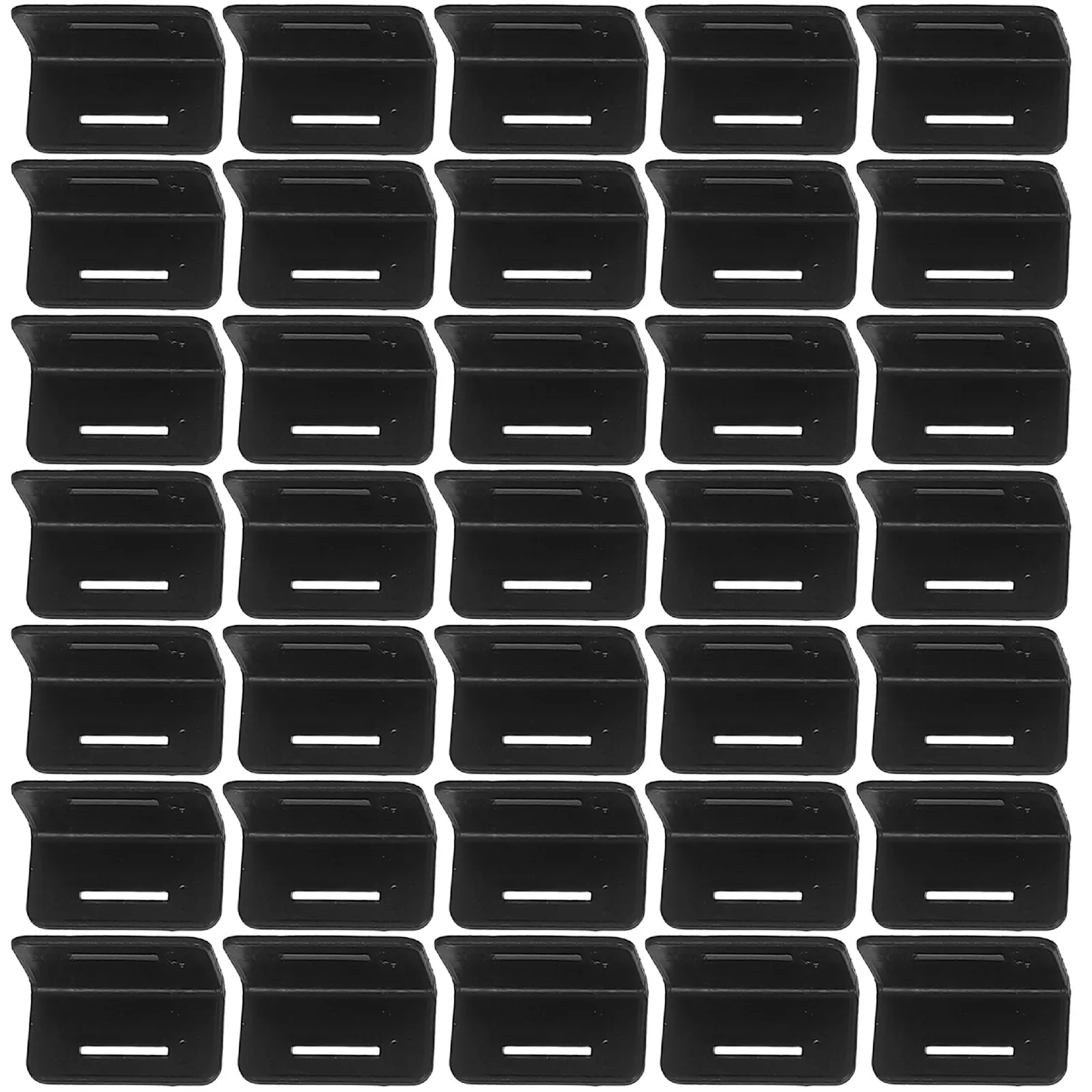 100Pcs Plastic Edge Corner Protectors L-Shaped Strap Protector for Cargo Loads Packaging Binding Moving Transport Guard