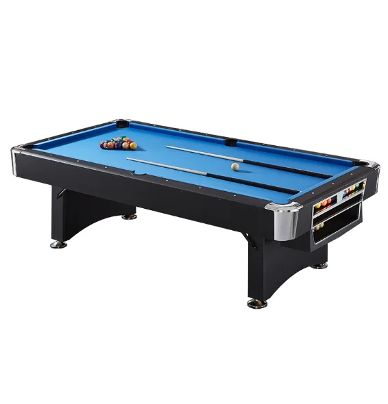 8 feet classic 2.4 meters automatic return multi-function pool table household American black eight pool table