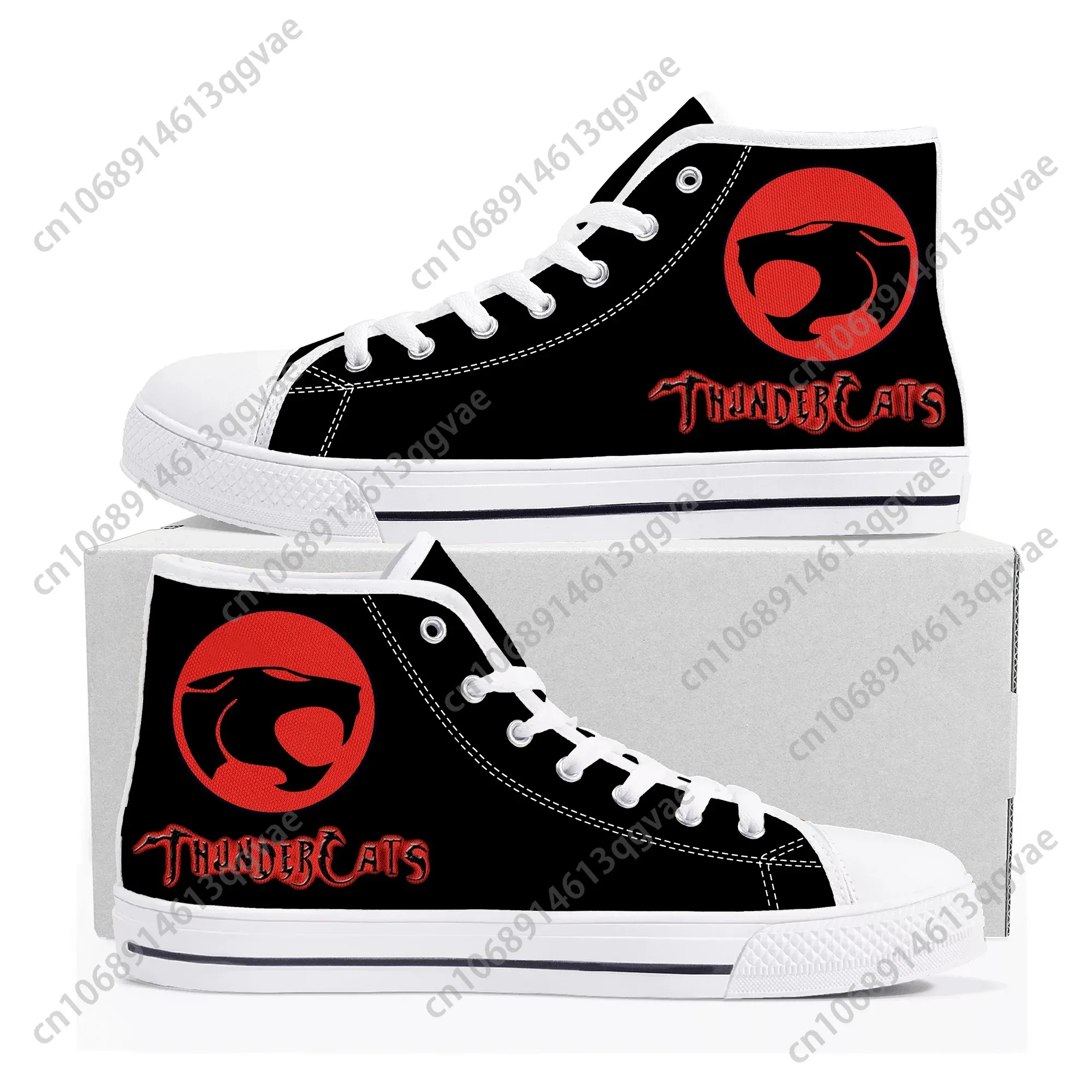 Thundercats High Top Sneakers Mens Womens Teenager Lion O High Quality Canvas Sneaker Comics Manga Couple Customized Shoes