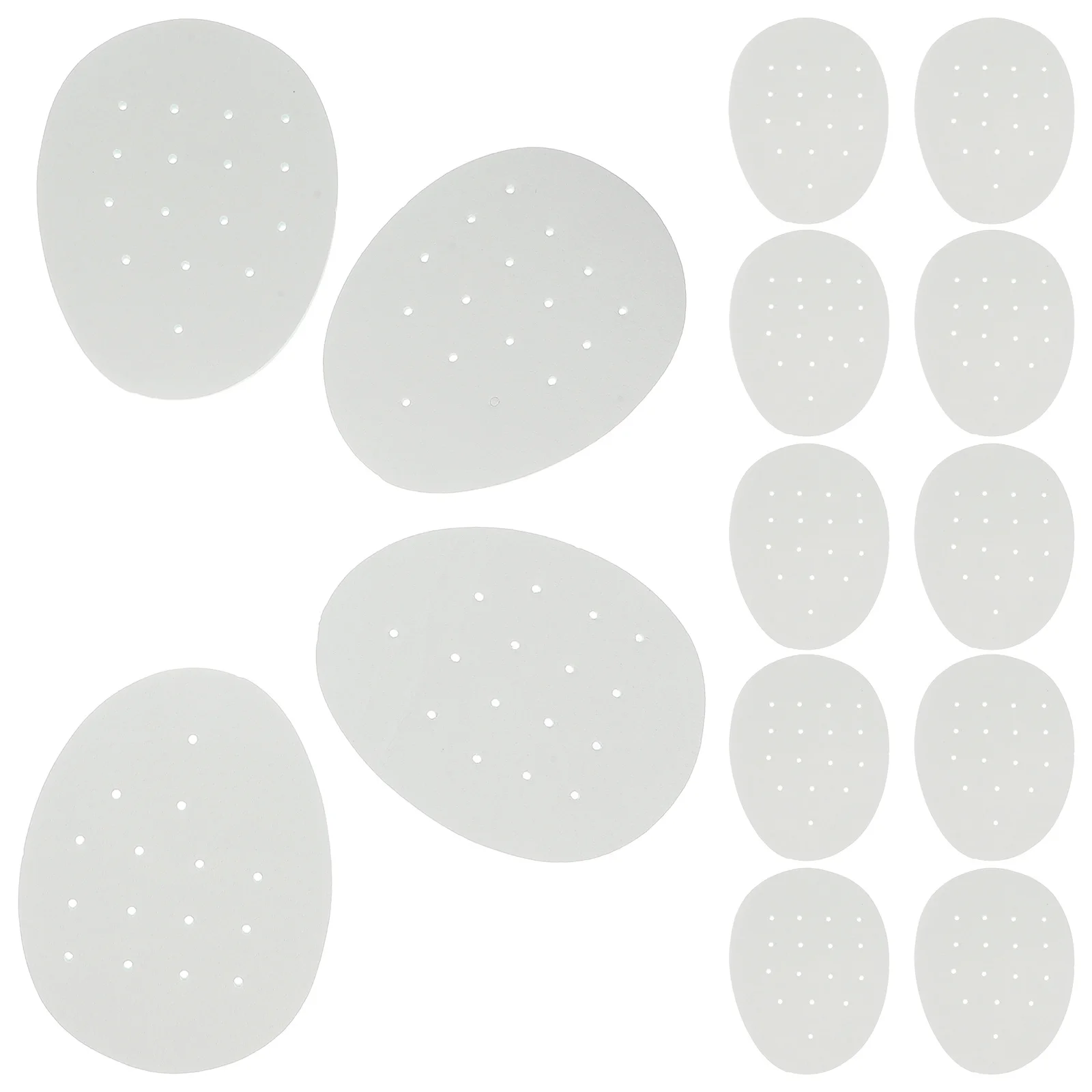 

10pcs Half Insoles Forefoot Cushion Latex Foot Pad For Heels Loafers Flats Boots Running Shoes Anti-Slip Comfortable Insert