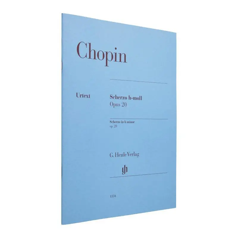 HN1334 شوبان شيرزو بي مينور Op 20 مولمان نوربرت جي هينل Verlag 9790201813349 كتاب #1