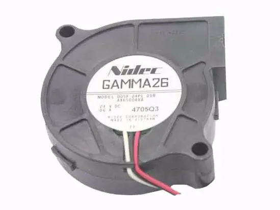 Nidec D05F-24PL 05B DC 24V 0.06A 50x50x15mm 3-drutu wentylator chłodzący serwer