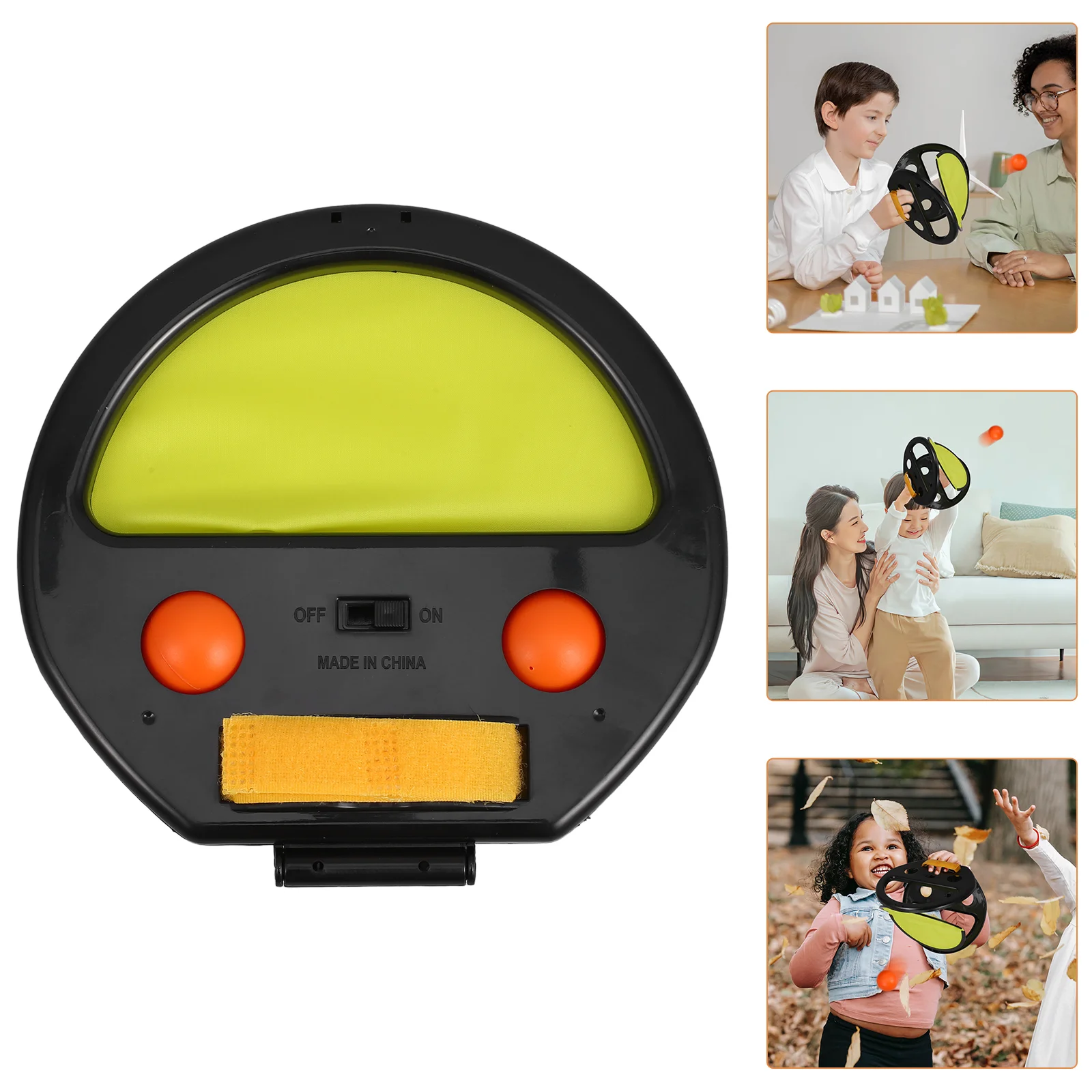Outdoot Supplies Kids Hand Ball Catching Clip Toys Tennis Outdoor for Racket Table