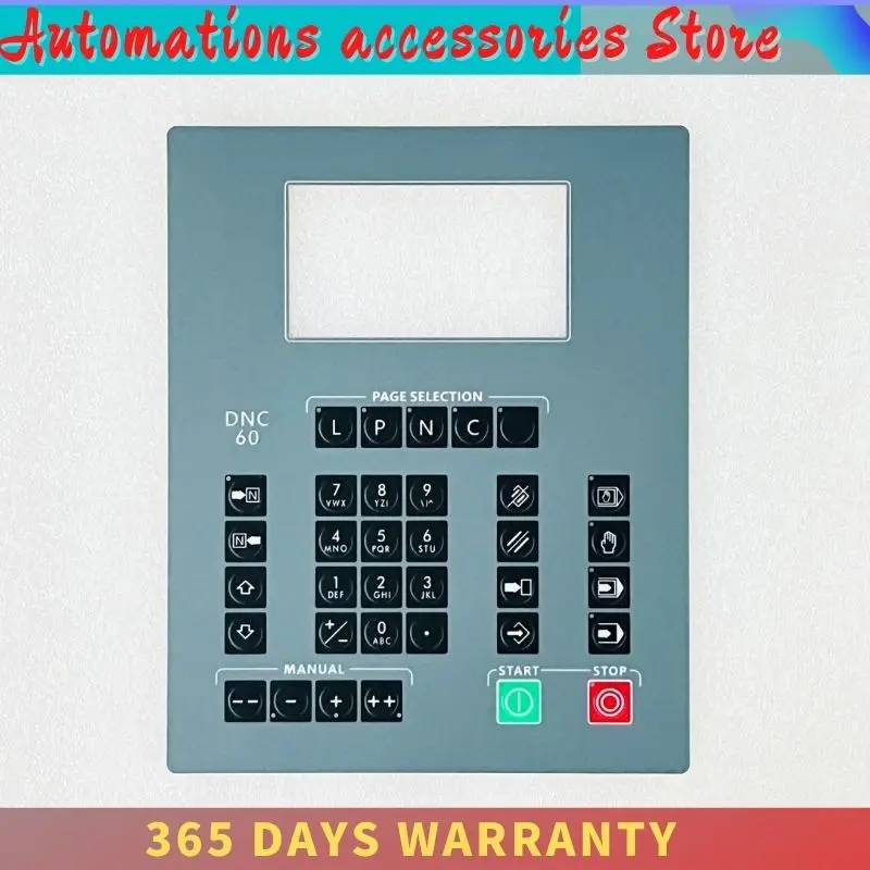 

CYBELEC DNC60 DNC 60, передняя накладная пленка, маска, наклейка для CYBELEC DNC60 DNC 60, мембранная пленка для клавиатуры