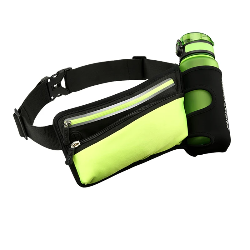 Marathon Running Sports Waist Pack Pouch For iPhone 14 13 12 11 Pro Max 14Plus Women Men GYM Water Bottle Holder Fanny Waist Bag