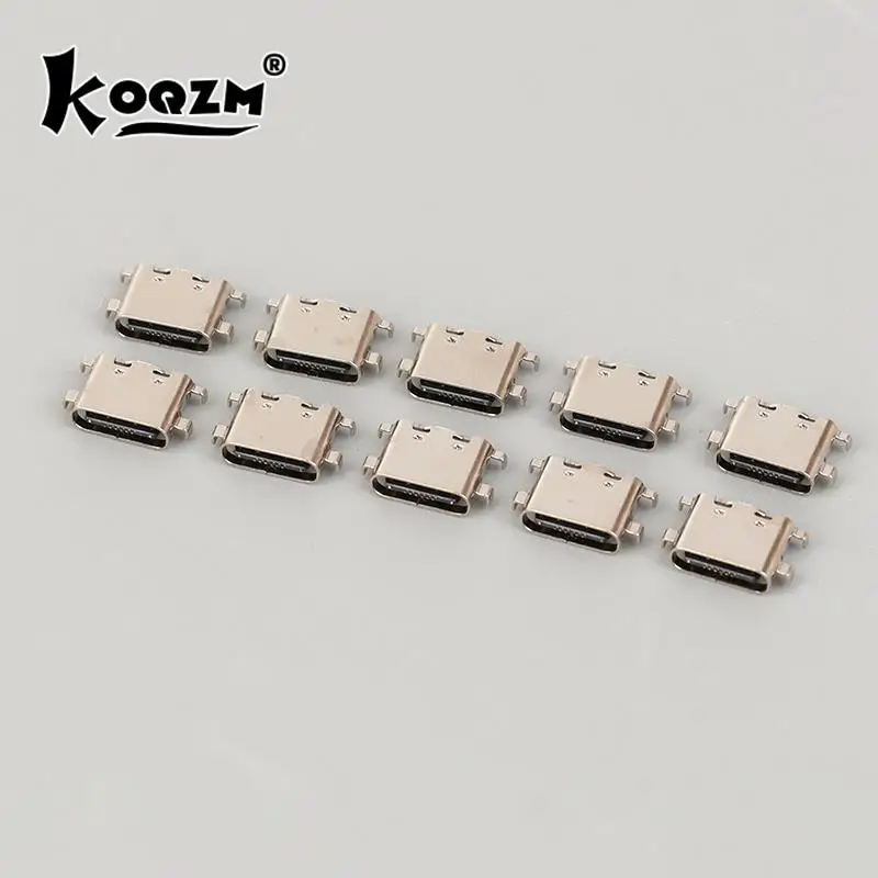 10PCS USB Type-C Charger Jack Port For Teclast M40 P20HD P20 USB C Charging Plug Dock Socket Connector