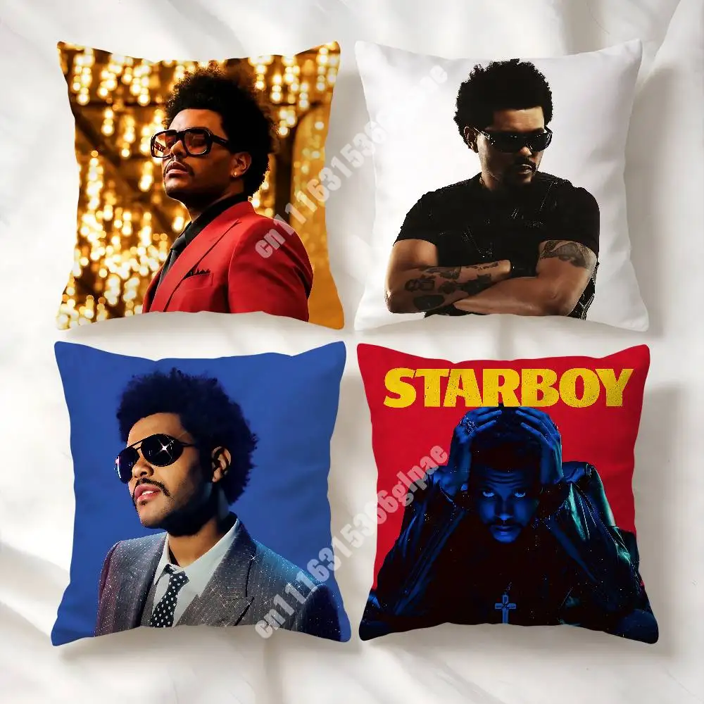 Starboy The W-Weeknd Blinding Lights Printed Pillow Cover Sofa Couch Student Apartment Homestay Leisure Area