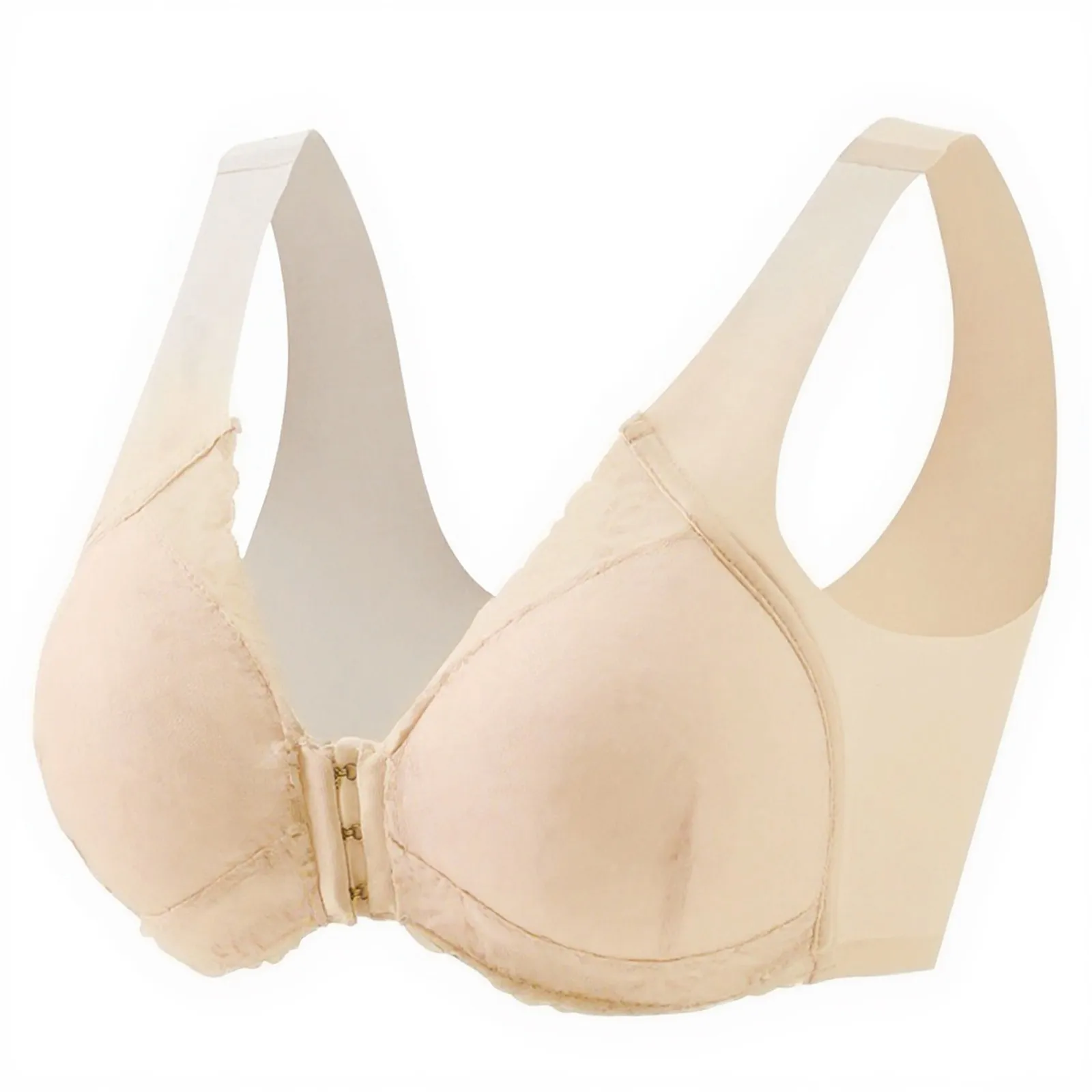 Women Post Surgical surgery Front Open Full Support Recovery Bra non-padded wire free Post Breast Augmentation Operative bra