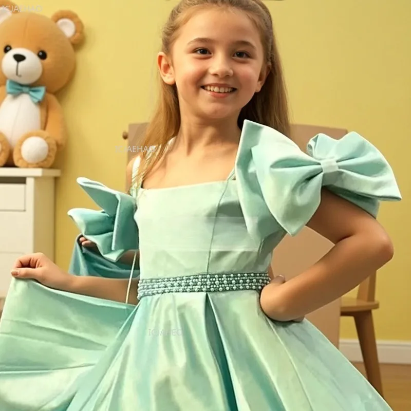 

Children Girls Princess Party Dress Piano Violin Performance Host Model Show Birthday Formal Gown VestidoCelebration Pageant