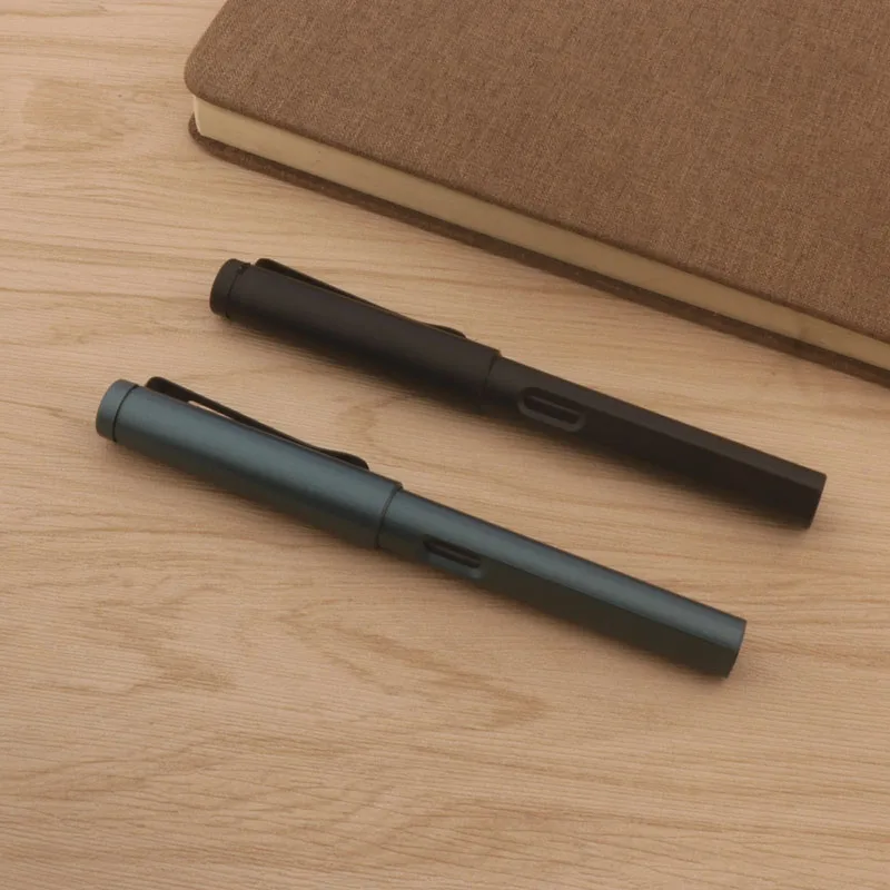 Standard Classic Office Matte Black Green Gun Black Nib Gift Fountain Pen