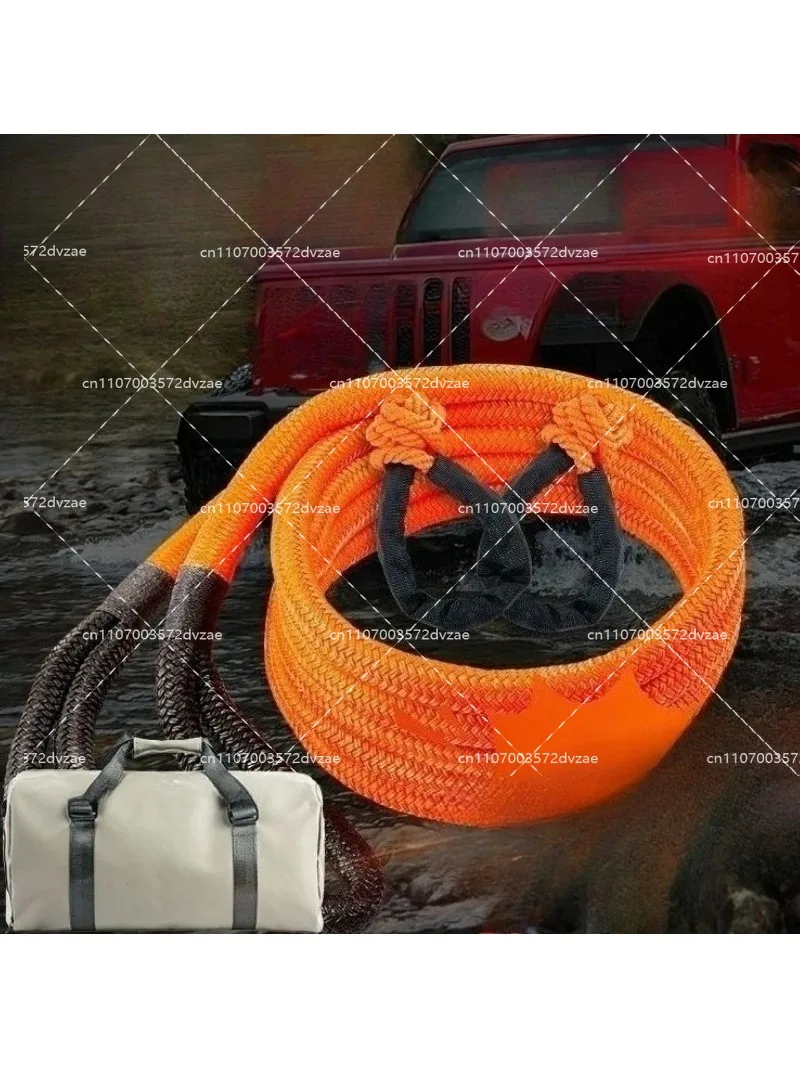 

Heavy Duty Car Towing Rope 3" x 30 ft Off Road Snatch Tow Strap for Truck ATV Recovery