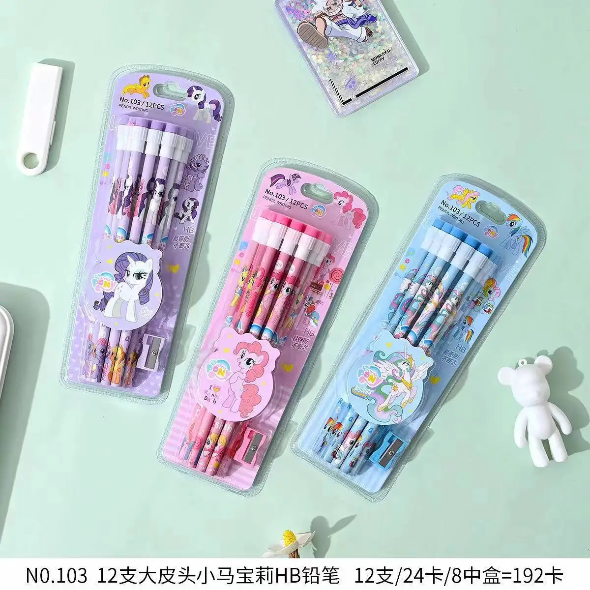 12 ชิ้น สำหรับชุดกล่องเครื่องเขียนดินสอ HB ลายการ์ตูนน่ารัก ซูโทเปีย แบบหมุนได้ เหมาะสำหรับการเขียนและวาดภาพ