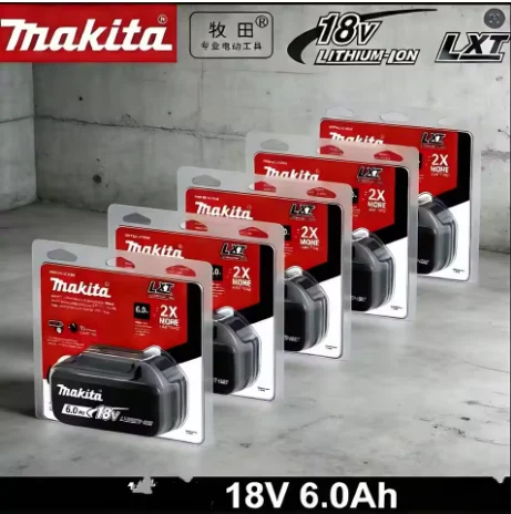

18V 6.0Ah Original Battery For Makita BL1860 BL1860B BL1850 BL1850B Rechargeable Lithium Battery Power Tools Replacement
