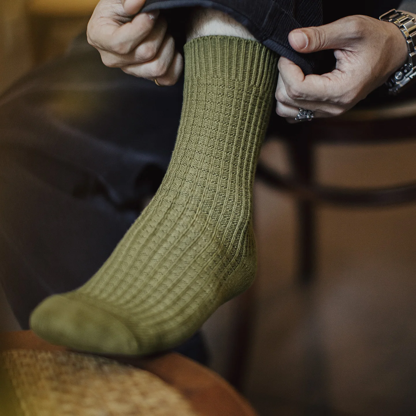 Рисунок 4 - Мужские носки до середины икры