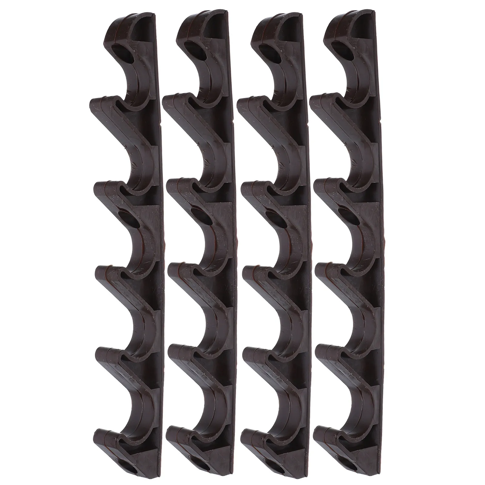 4Pcs Outdoor Chair Adjustment Brackets Folding Recliner Clips 5 Buckle for Patio Garden Furniture