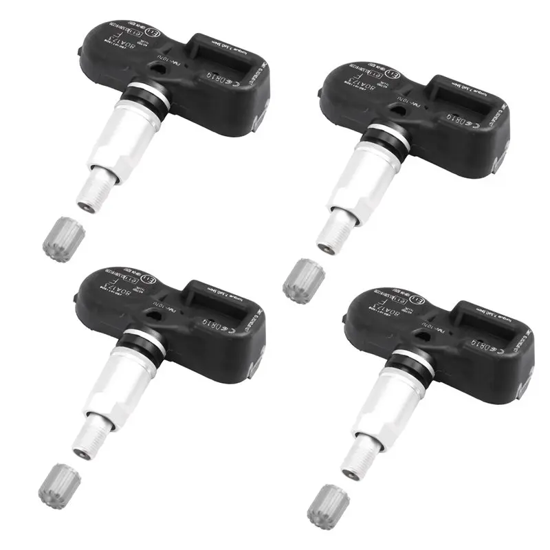 

A99F-For INFINITI M35H M30D NISSAN PATROL MICRA TPMS 4PCS Car Tire Pressure Monitor Sensor 40700-1LL0C 433MHZ PMV-107U