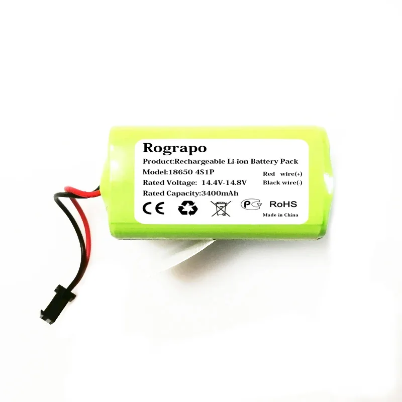 Nowy akumulator litowo-jonowy 3400 mAh/2800 mAh do odkurzacza robota Polaris PVCR 1020 Fusion PRO FusionPRO