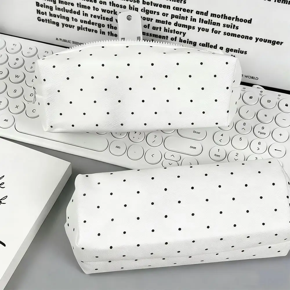 High Quality Canvas Pen Bag Large Capacity Multifunctional Stationery Bag Pencil Case for Students