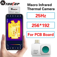 TOOLTOP T5 256x192 25Hz Thermal Imager Photo And Video Recording Android Built-In Macro Lens PCB Circuit Board Detection