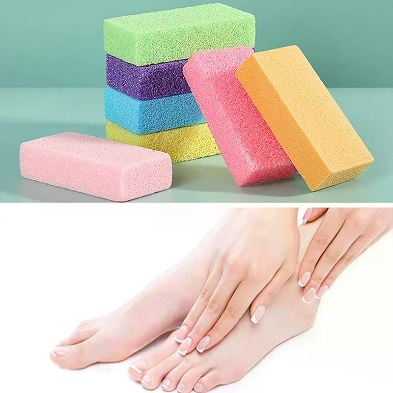 1PCS Foot Pumice Stones Dead Skin Remover Sponge Foot Heel Pedicure Exfoliator Tool For Foot Clean