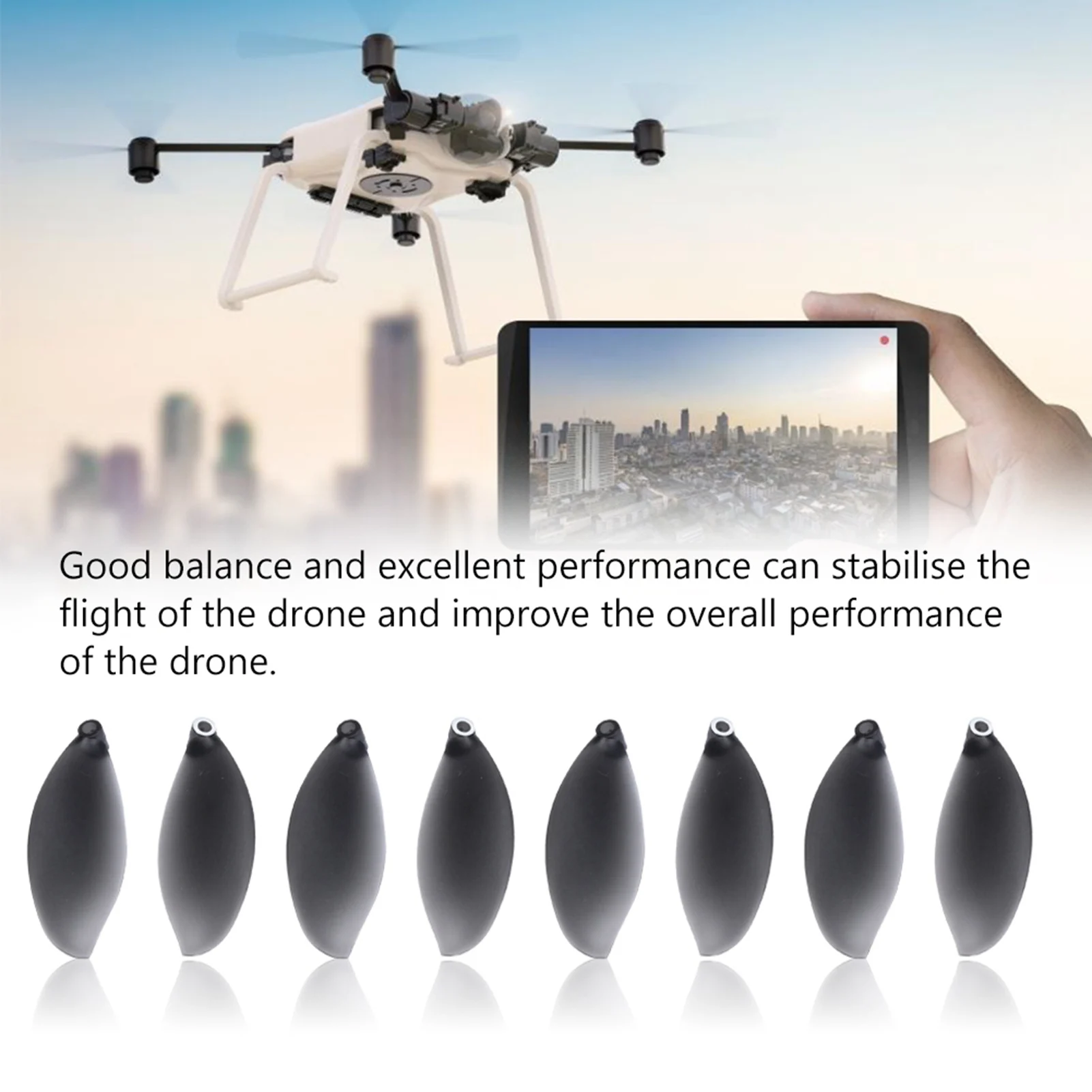 8Pcs Drone Propelle…