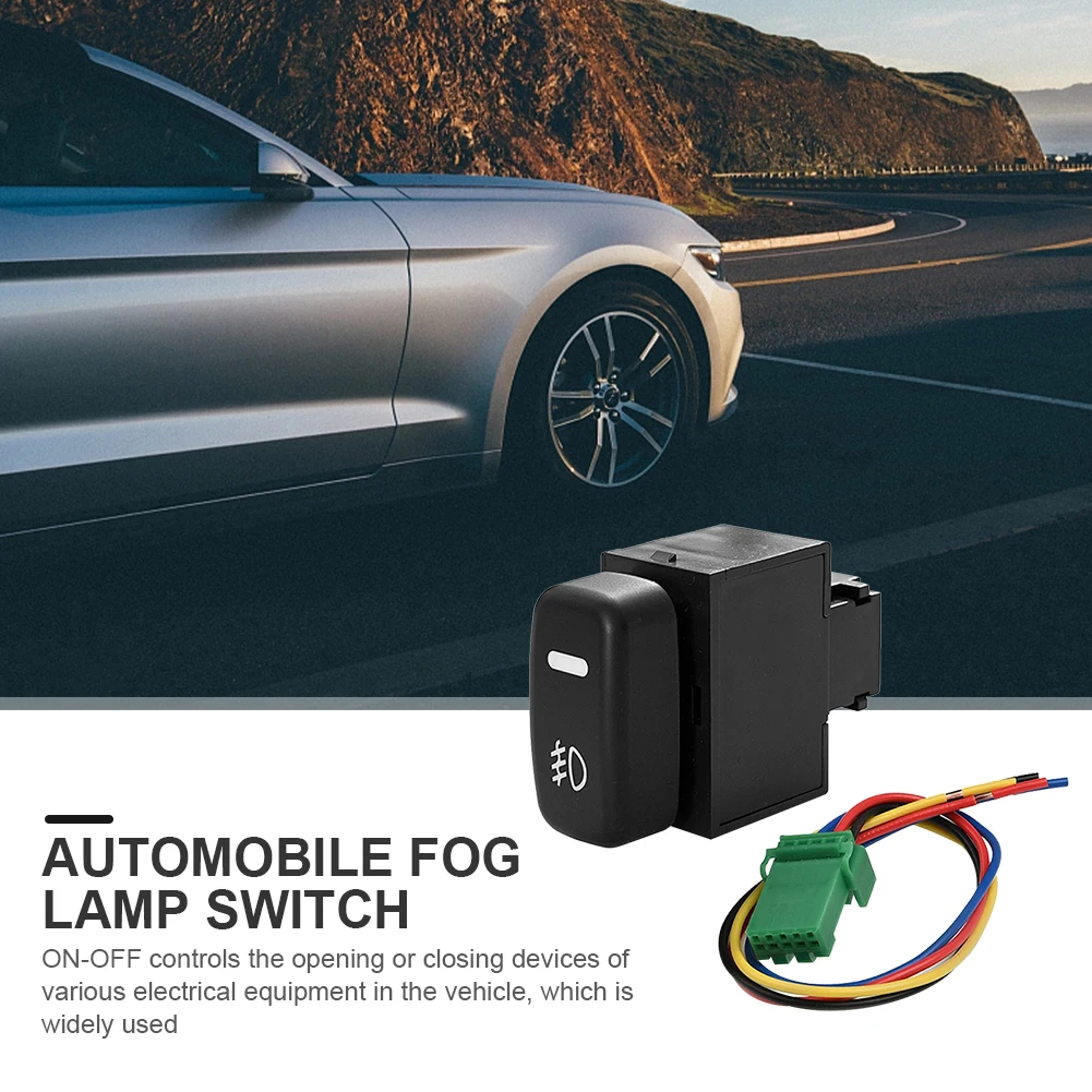 12/24 فولت السيارات مفتاح لمبة الضباب تجديد مفتاح لمبة الضباب لميتسوبيشي باجيرو/لانسر/تريتون/L200 #1