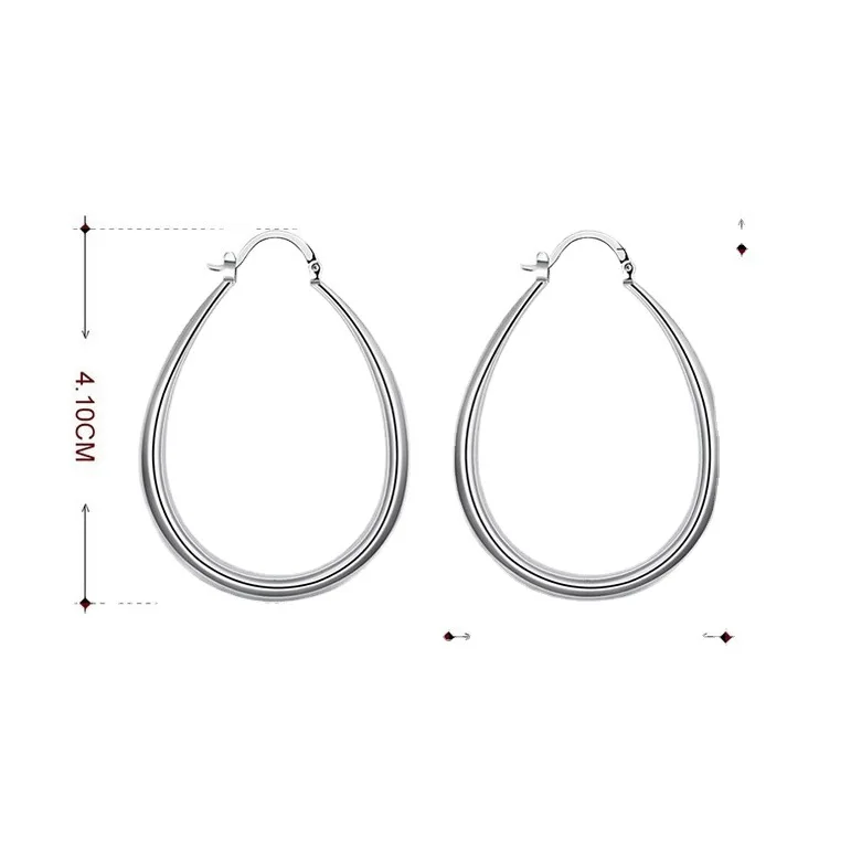 Fashion Creative Exaggerated S925 Sterling Silver Stud Earrings Premium Pure Silver Jewelry Ideal For Women And Girls Daily Wear