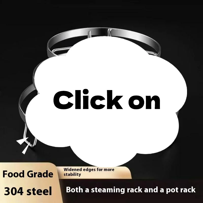 

Полка для пароварки из нержавеющей стали, круглая многофункциональная стойка для кастрюль, штабелируемая кухонная стойка для пароварки