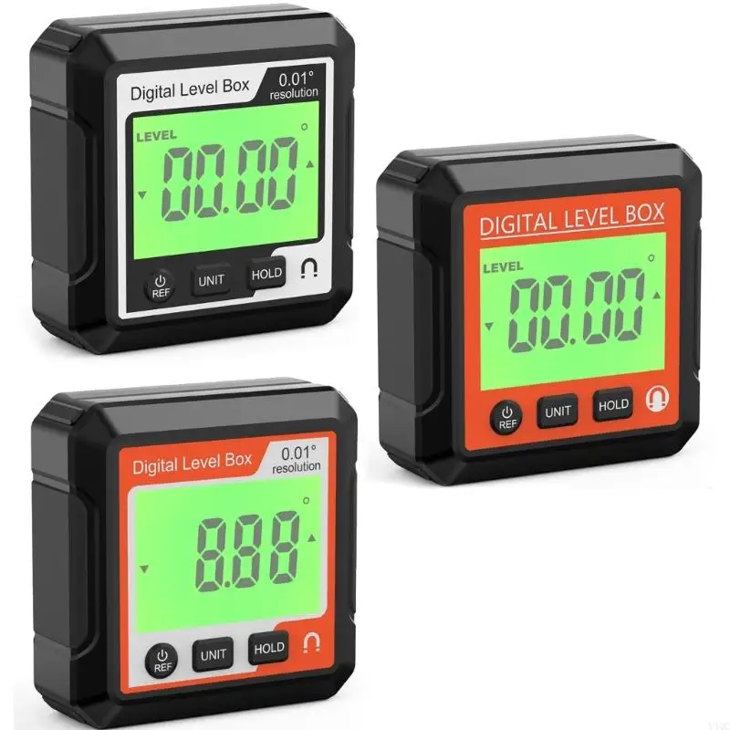 

Multiple Function Electronic Inclinometer Level Meter for Woodworking & Auto Repair Y4QC