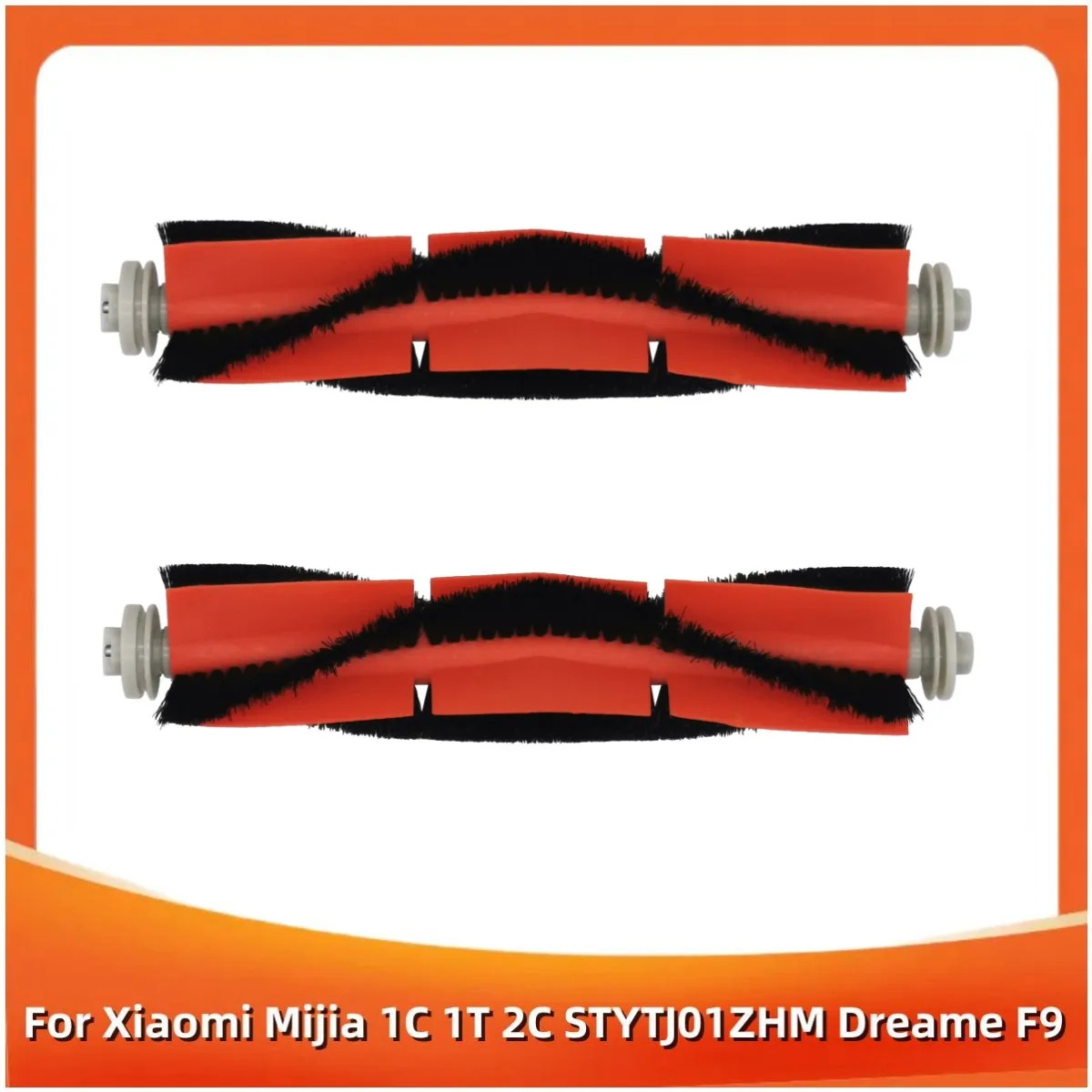 Main Brush For Xiaomi Mijia 1C 1T 2C STYTJ01ZHM Mi Robot Vacuum Mop Dreame F9 Robot Vacuum Cleaner Roller Brush Part Replacement