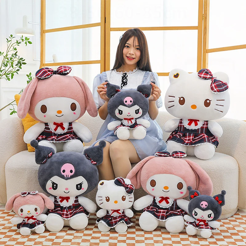 

Kawaii Kuromi Plush Toy Melody Stuffed Doll Cute Soft Baby Pillow for Kids Birthday Xmas Gift for Boys and Girls Sweetheart