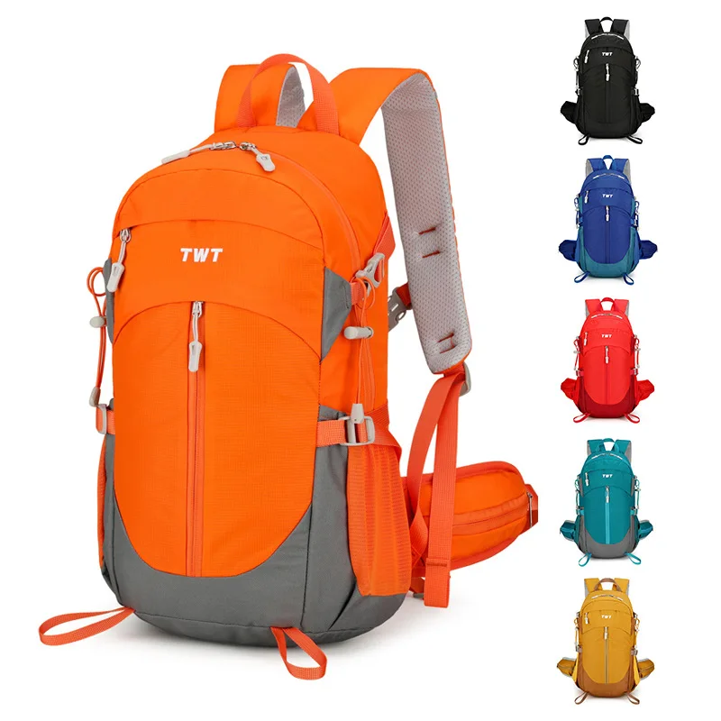 

Nylon lightweight and wear-resistant outdoor hiking bag, off-road cycling reflective strip waterproof sports backpack