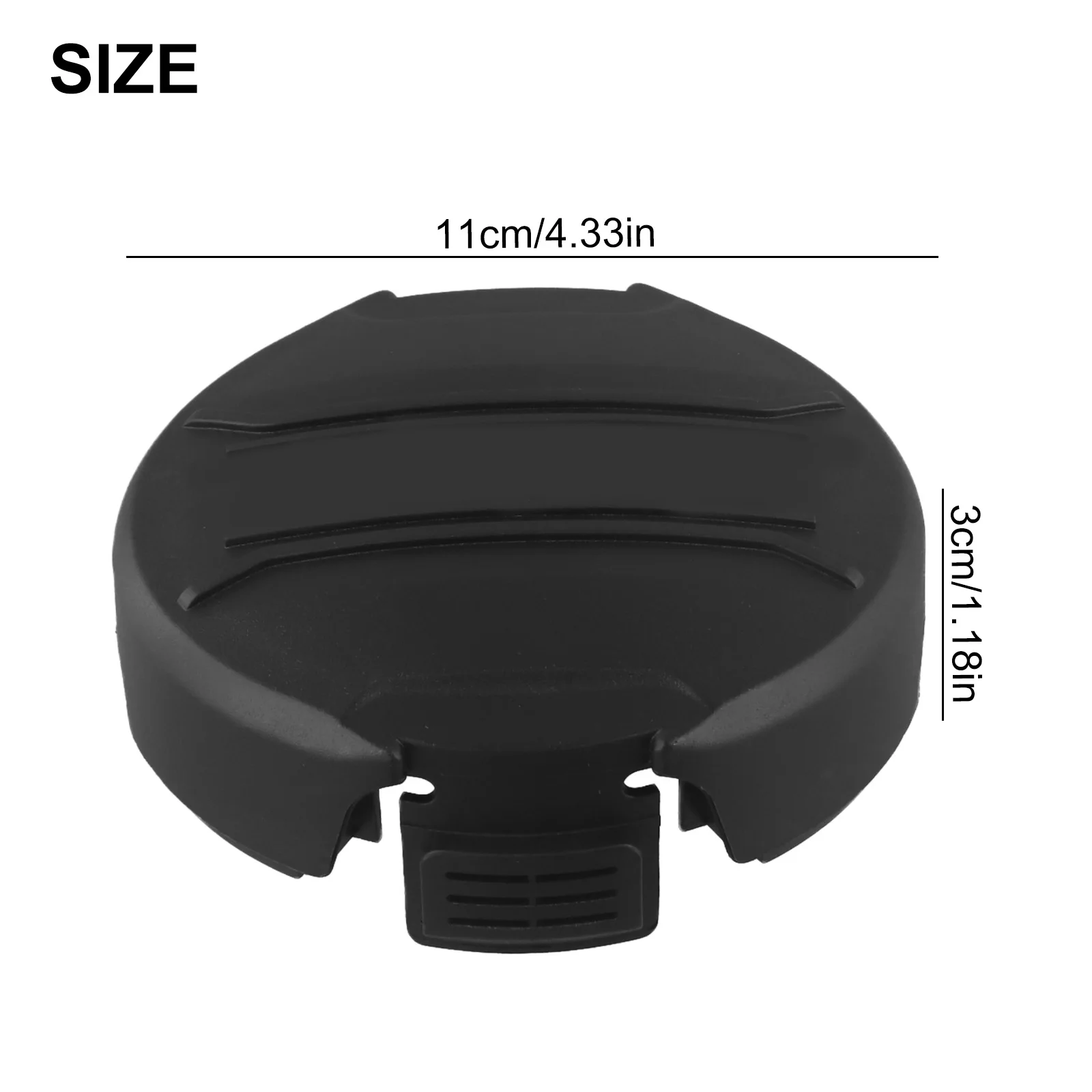 

Детали триммера для струн, без АБС-пластика, сменная крышка головки триммера, пружинная крышка триммера для сорняков, высокое качество, прочный АБС-пластик, 1 шт.