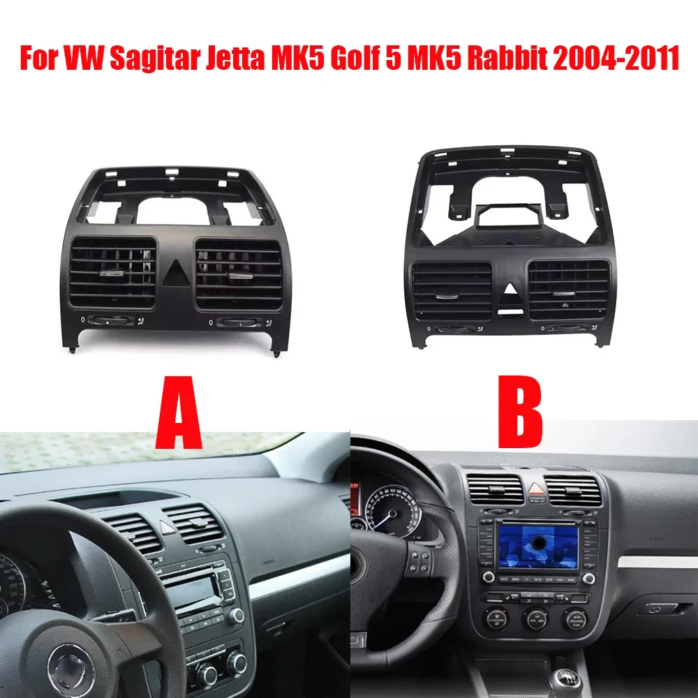 For VW Sagitar Jetta MK5 Golf 5 MK5 Rabbit 2004-2011 Dash Board Air Conditioning Grill Outlet Vent Air Windows Air Bag