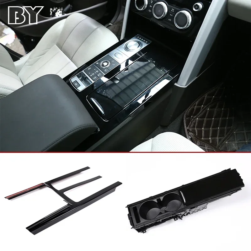 For Land Rover Discovery 5 LR5  S SE l462 2017-2020 ABS Front Cup Holder Center Console Cover car Accessories