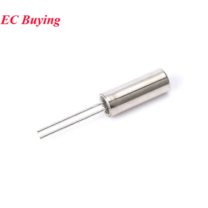 10Pc-100Pcs 32.768KHz 32.768 KHZ 32.768K Hz 32768 Crystal Oscillator 4MHz 7.6MHz 12MHz 24MHz 2x6 3x8mm Cylinder Quartz Resonator