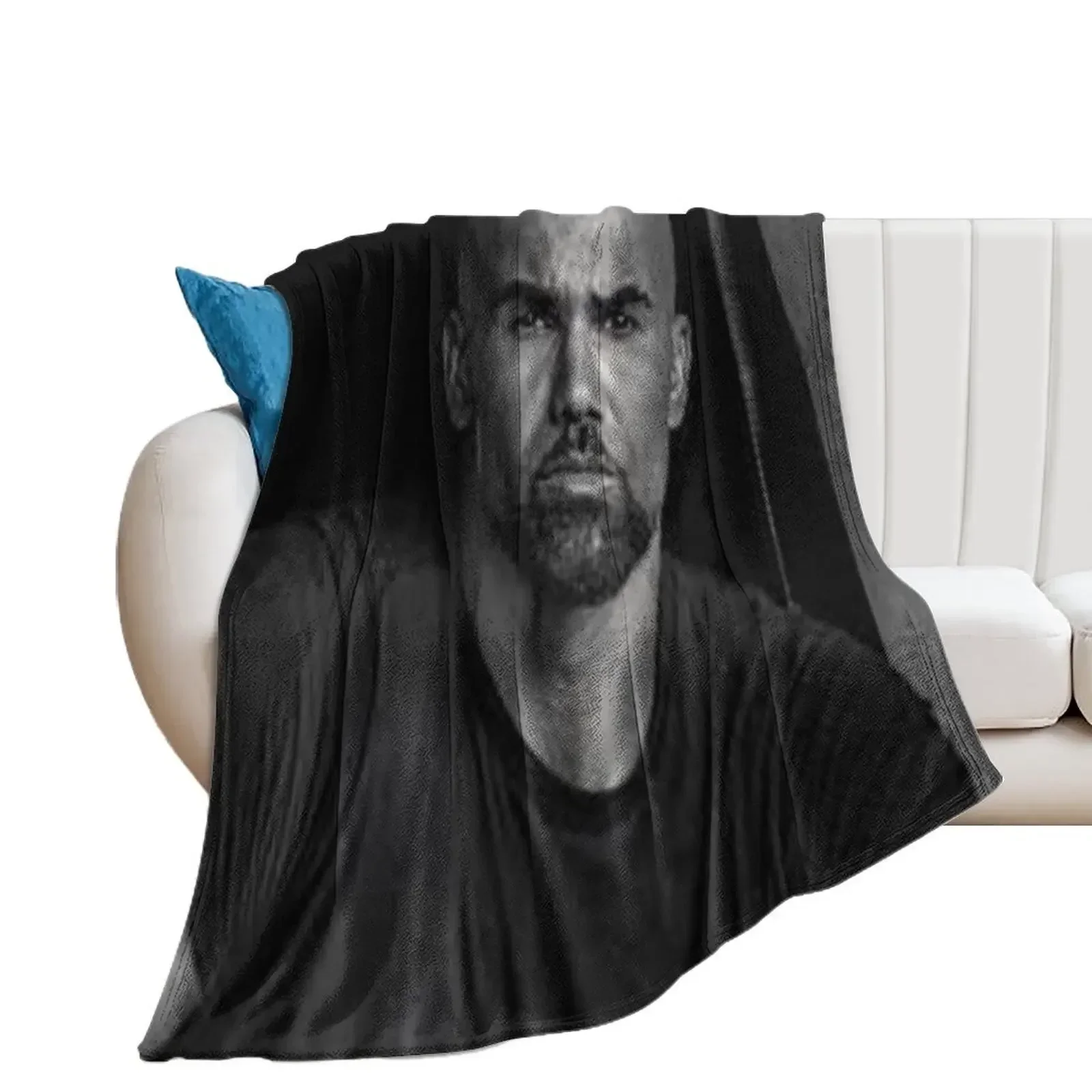 shemar moore Throw Blanket Sleeping Bag Plush Custom Blankets