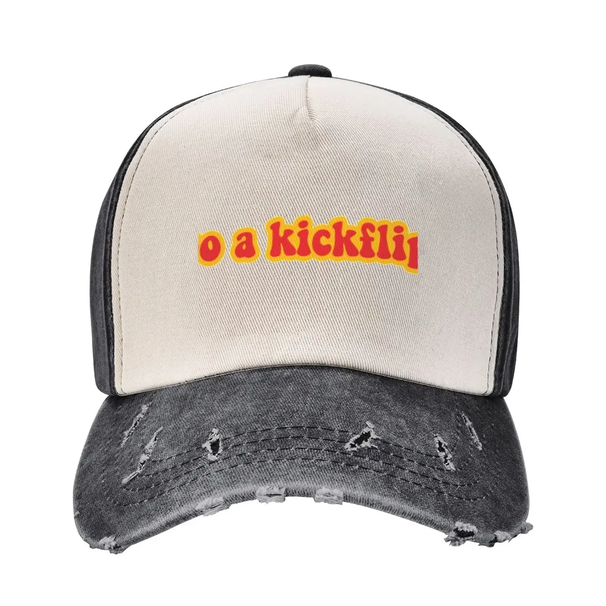 Do a Kickflip kick-flip ! Baseball Cap Bobble Hat Military Cap Man Baseball Men Women's