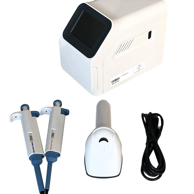 Portable MNCHIP veterinary dry chemistry analyzer automatic biochemical analyzer with reagent disk