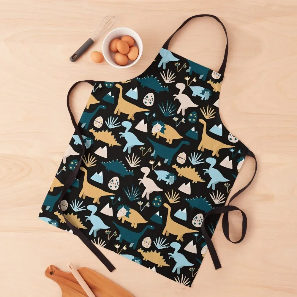 

Cute Dinosaur Pattern Apron Kitchen Items For Home Manicurists Apron