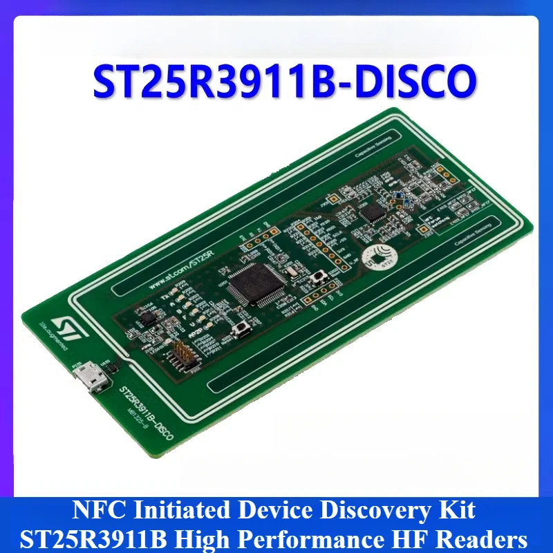 

ST25R3911B-DISCO NFC Universal Device and EMVCo Reader Discovery Kit