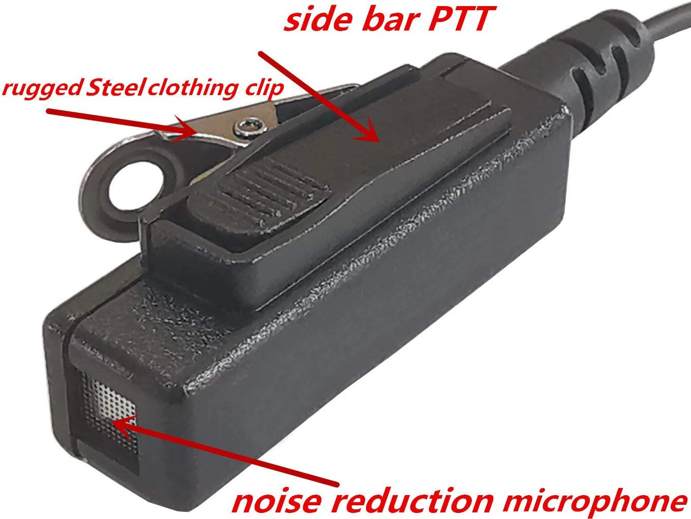 An ninh Không Khí Acoustic Ống Tai Nghe Tai Nghe Tai Nghe PTT cho Motorola TETRA MTP3550 MTP3100 MTP3200 MTP3250 MTP3500 2-Cách Đài Phát Thanh Tai Nghe