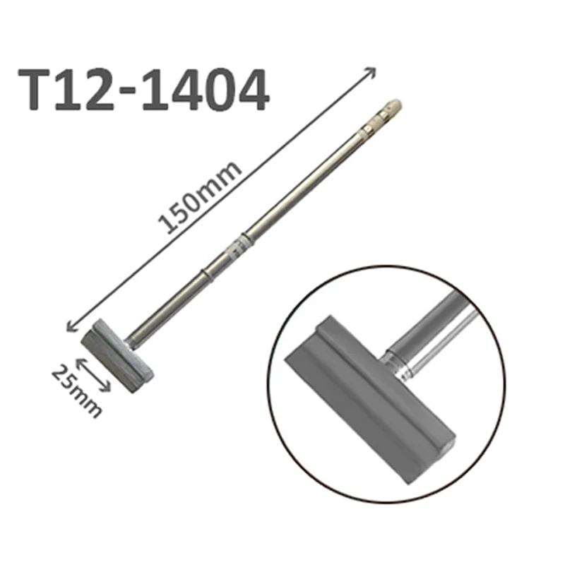 T12 Spade Soldering Ior Tip 1401 1402 1403 1404 1405 1406 For PGA BGA Rework Tool Apply to Hakko 950 951 952 or Other Matching