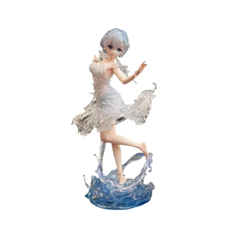 

Starting from scratch a different world figurine water gift suit Rem replacement face anime figurine model