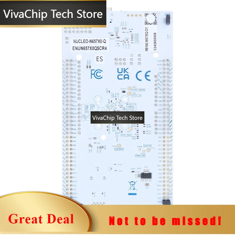 VivaChip TechNUCLEO-N657X0-Q Nucleo-144 Development Board ARDUINO Uno V3 Compatible High Compatibility For Embedded Projects