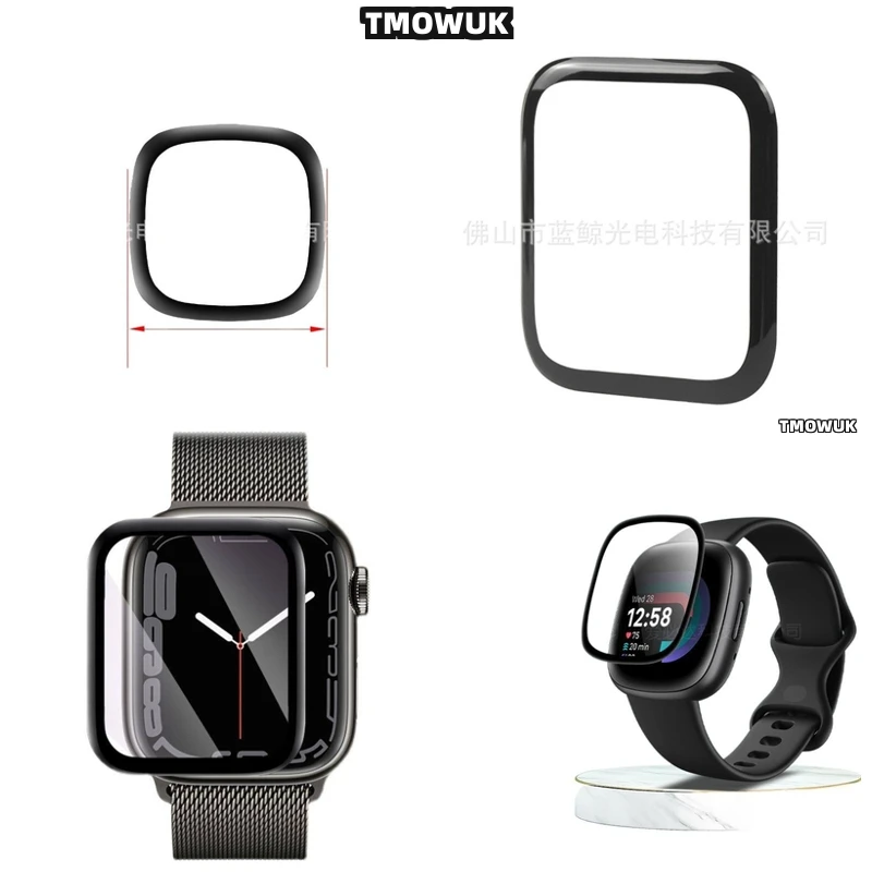 

For Fitbit Sense 2 Versa3 2 4 Inspire 3 Charge 6 5 3D Soft Flexible Anti-Scratch PMMA Screen Film